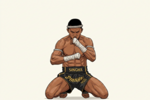 la tenue de boxe thai